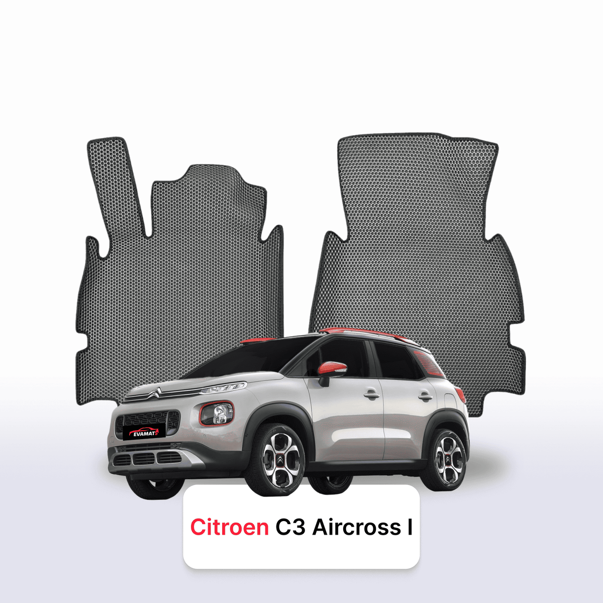 Alfombrillas 3D EVA para Citroen C3 Aircross 1 gen 2017-2025 años SUV