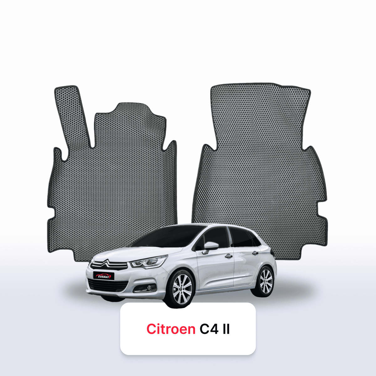 Alfombrillas 3D EVA para Citroen C4 2 gen 2010-2018 años HATCHBACK 5 PUERTAS
