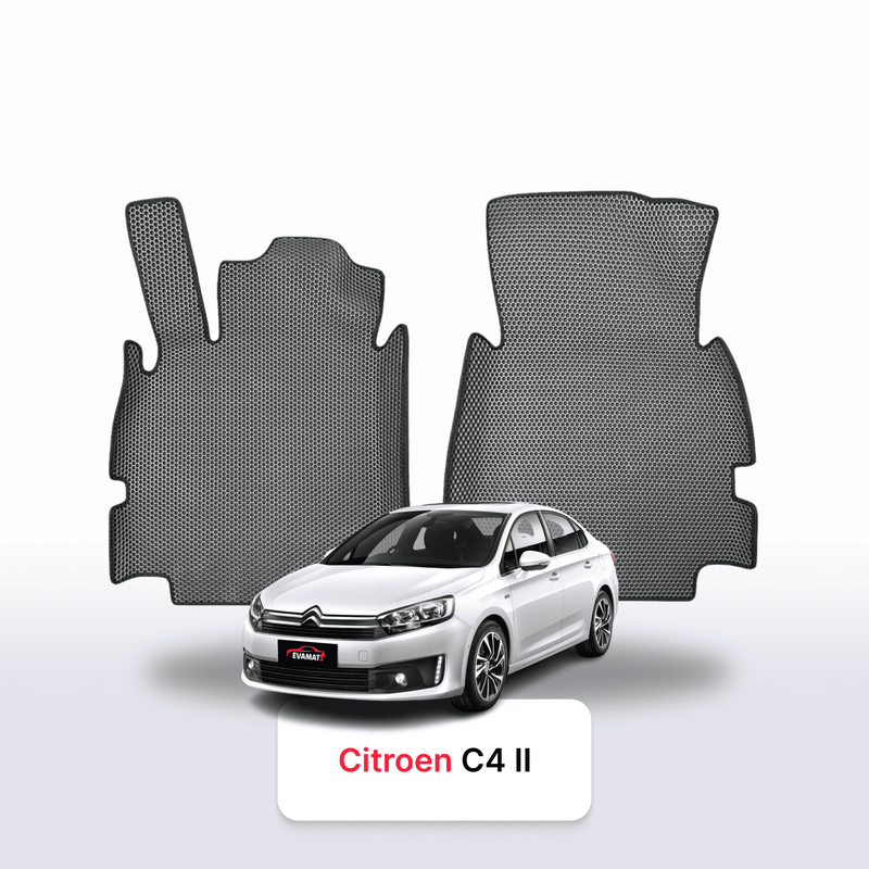 Alfombrillas 3D EVA para Citroen C4 2 gen 2010-2018 años SEDÁN
