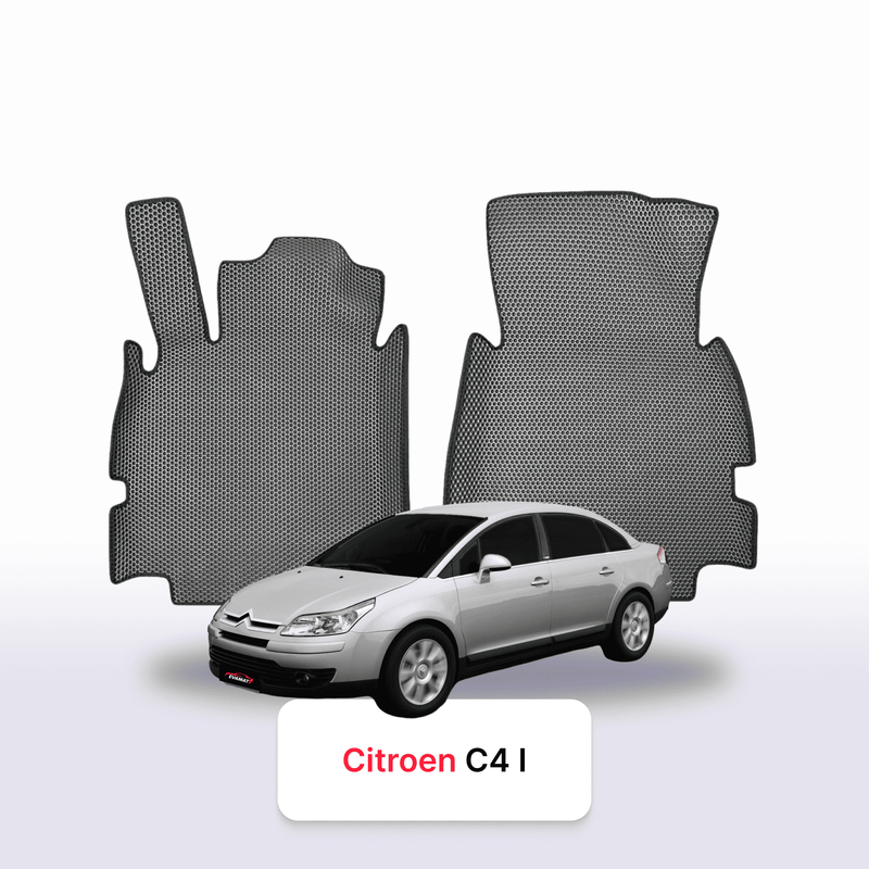 Alfombrillas 3D EVA para Citroen C4 1 gen 2004-2010 años SEDÁN