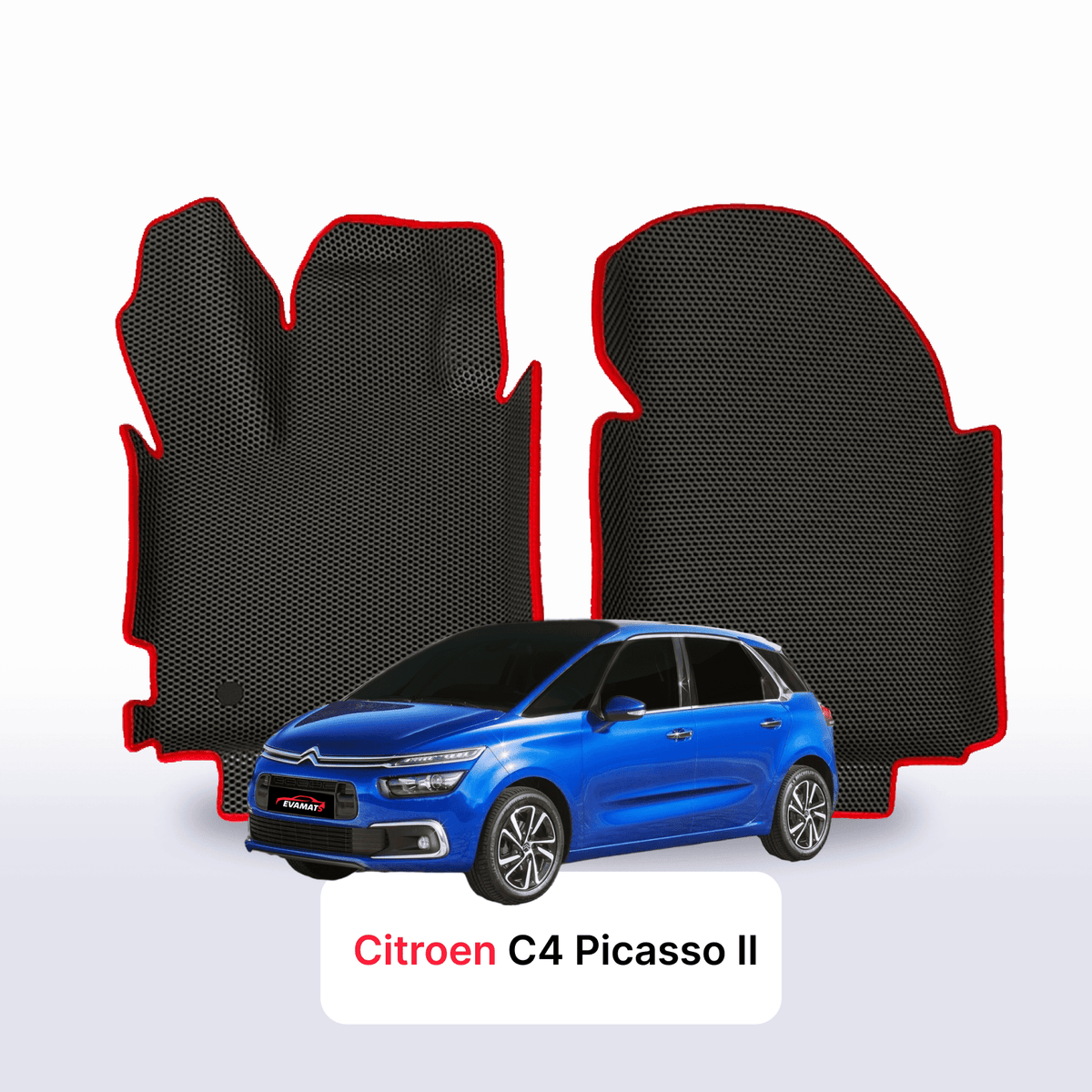 Alfombrillas 3D EVA para Citroen C4 Picasso 2 gen 2013-2018 años MONOVOLUMEN 5 PLAZAS