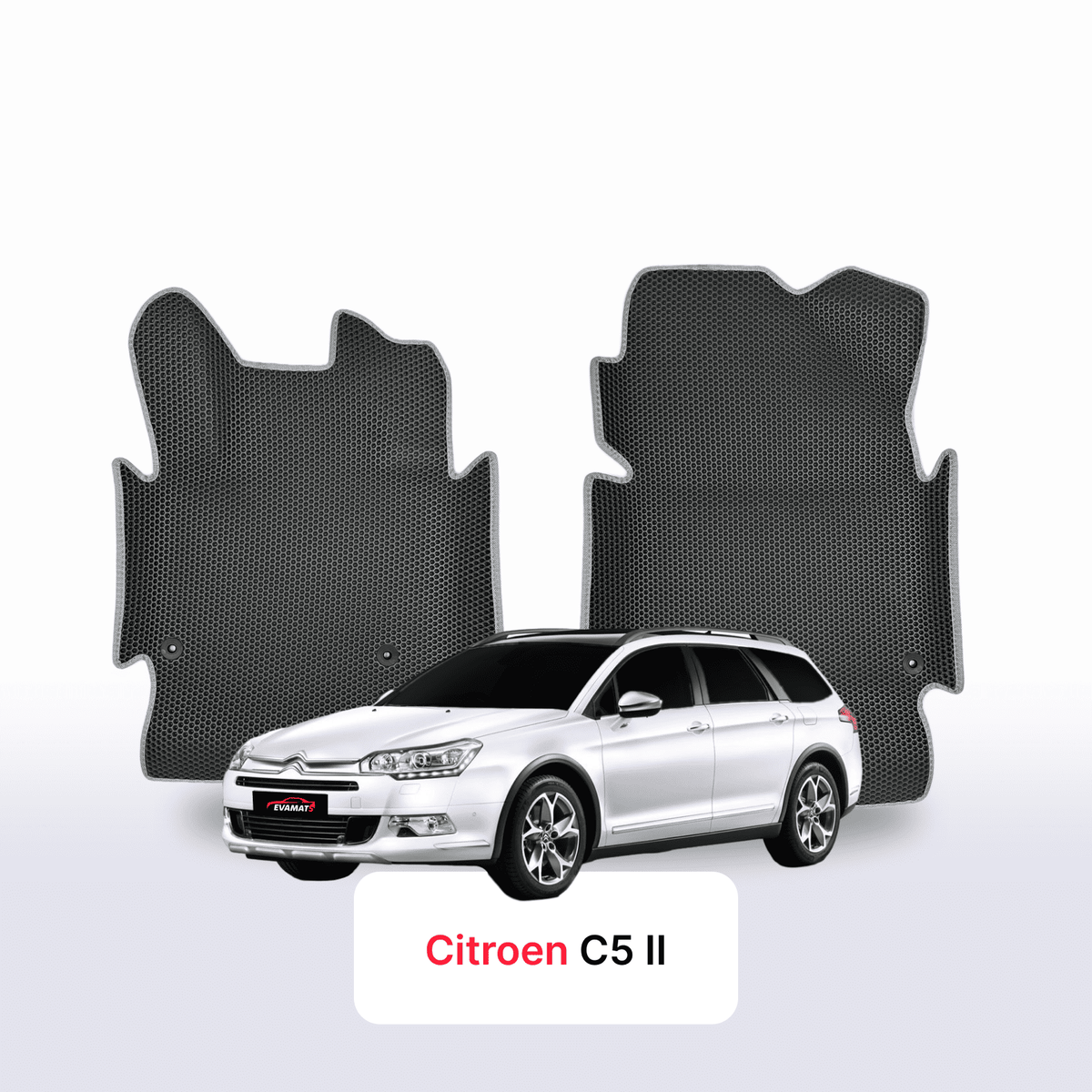 Alfombrillas 3D EVA para Citroen C5 2 gen 2008-2017 años FAMILIAR