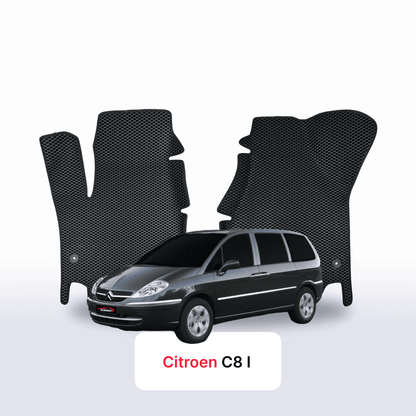 Alfombrillas 3D EVA para Citroen C8 1 gen 2002-2014 años MONOVOLUMEN 7 PLAZAS