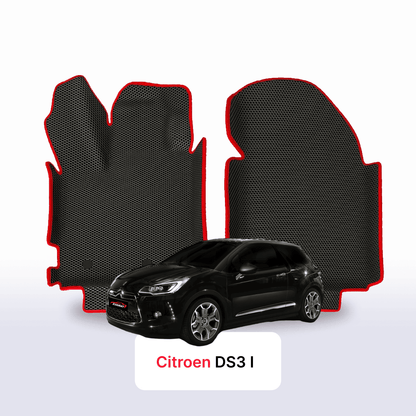 Alfombrillas 3D EVA para Citroen DS3 1 gen 2010-2016 años HATCHBACK 3 PUERTAS