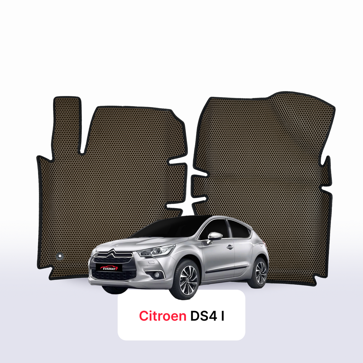 Alfombrillas 3D EVA para Citroen DS4 1 gen 2011-2015 años HATCHBACK 5 PUERTAS