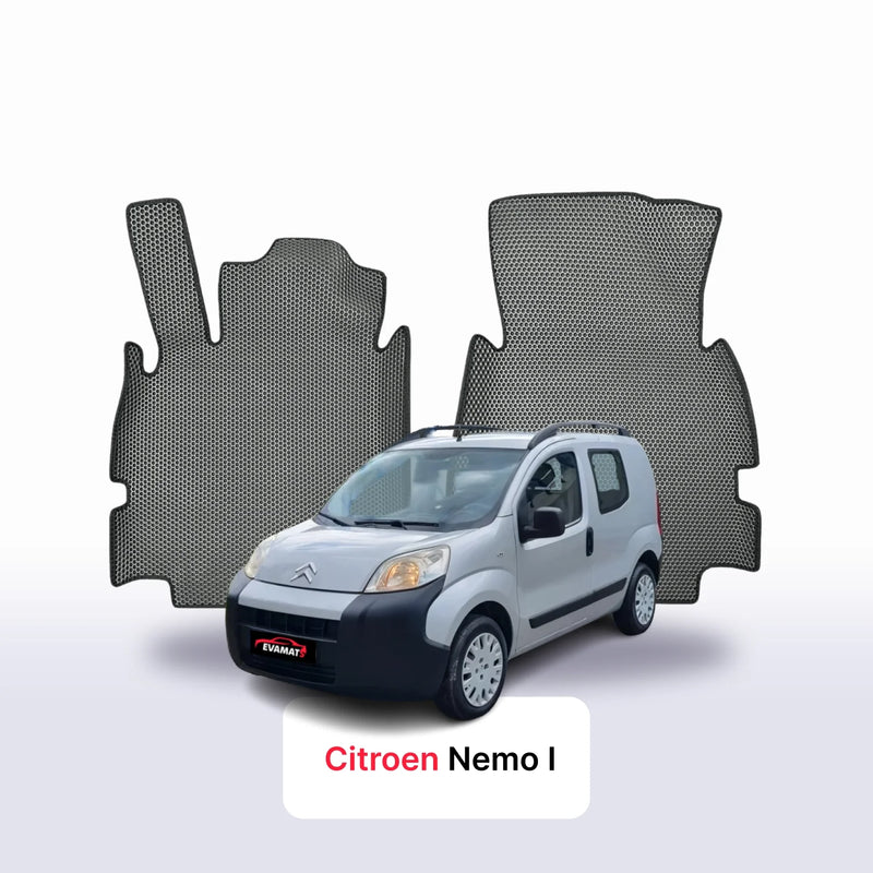 Alfombrillas 3D EVA para Citroen Nemo I gen 2007-2017 años MONOVOLUMEN