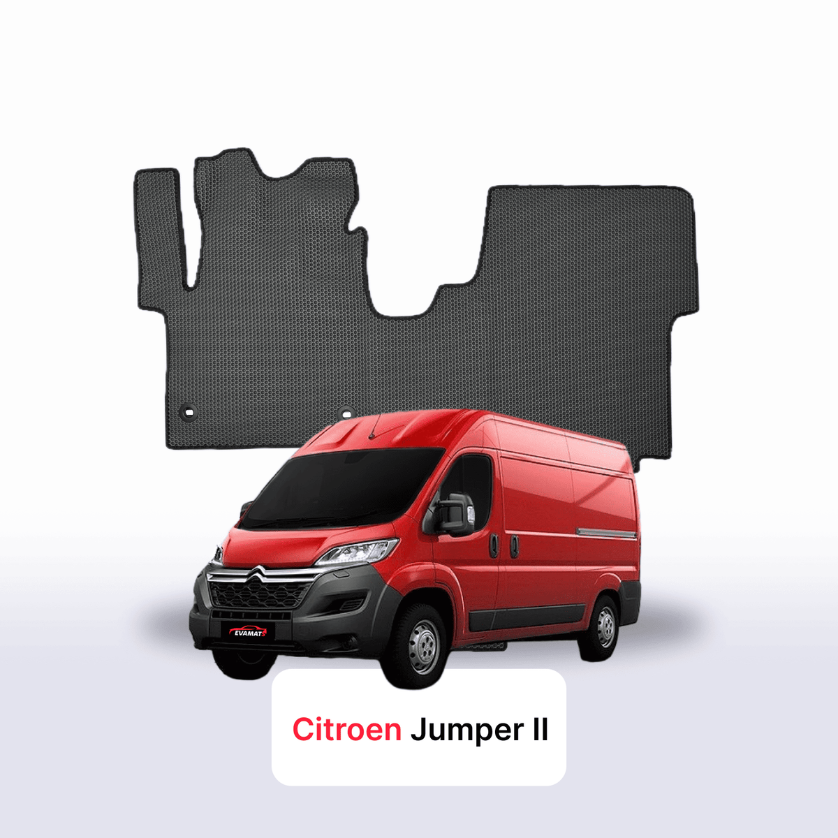 Alfombrillas 3D EVA para Citroen Jumper 2 gen 2006-2028 años FURGONETA