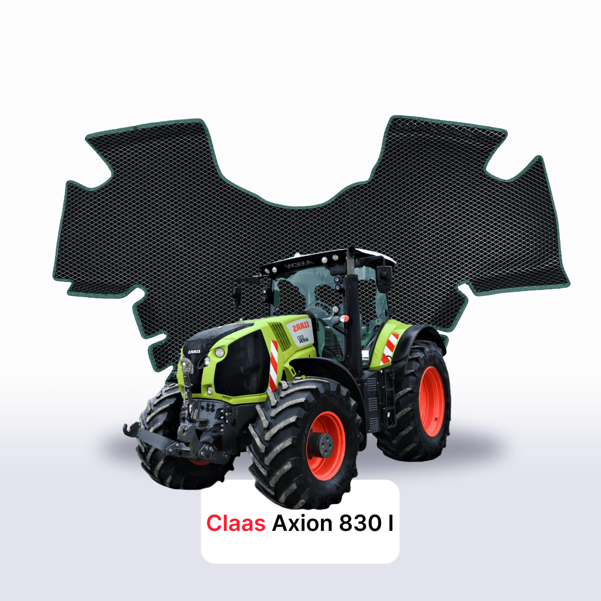 Alfombrillas 3D EVA para Claas Axion 830 1 gen 2013-2026 años TRACTOR