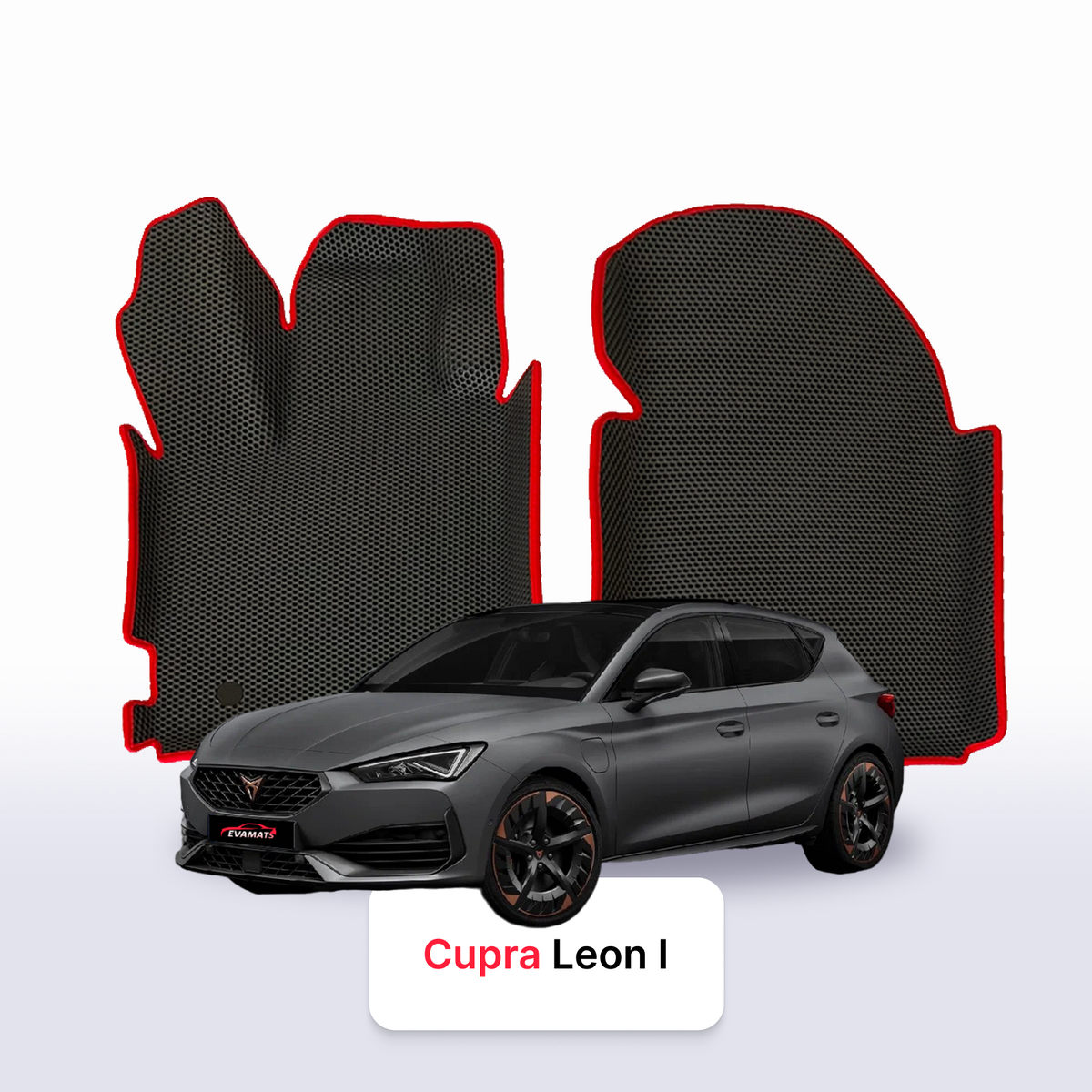 Alfombrillas 3D EVA para Cupra Leon 1 gen 2020-2028 años HATCHBACK 5 PUERTAS