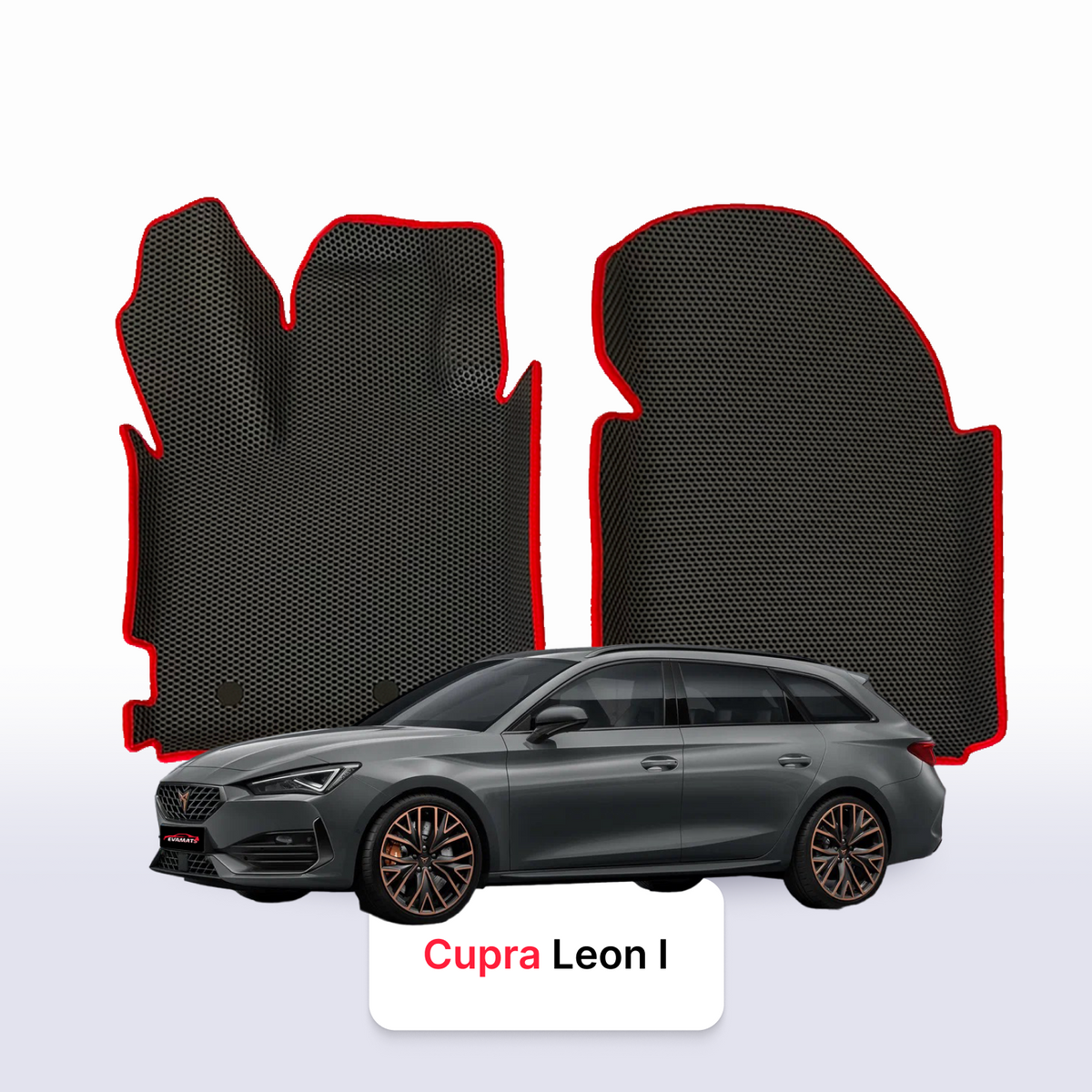 Alfombrillas 3D EVA para Cupra Leon 1 gen 2020-2028 años FAMILIAR