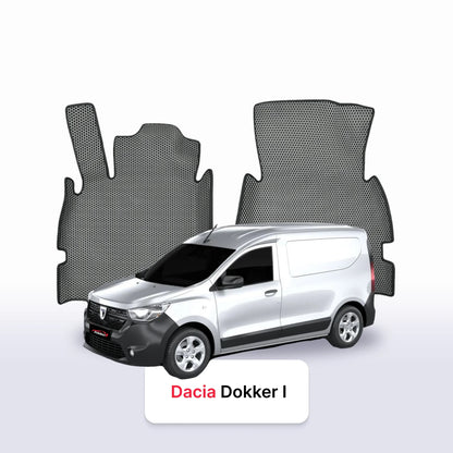 Alfombrillas 3D EVA para Dacia Dokker 1 gen 2012-2021 años FURGONETA