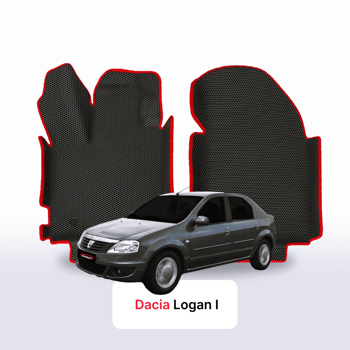 Alfombrillas 3D EVA para Dacia Logan 1 gen 2004-2012 años SEDÁN