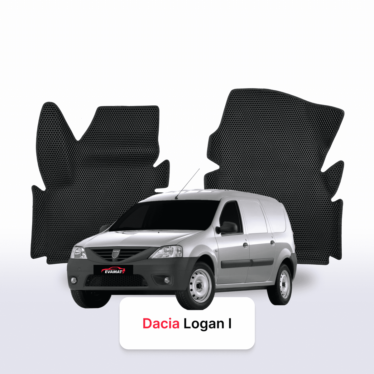 Alfombrillas 3D EVA para Dacia Logan 1 gen 2004-2012 años FURGONETA