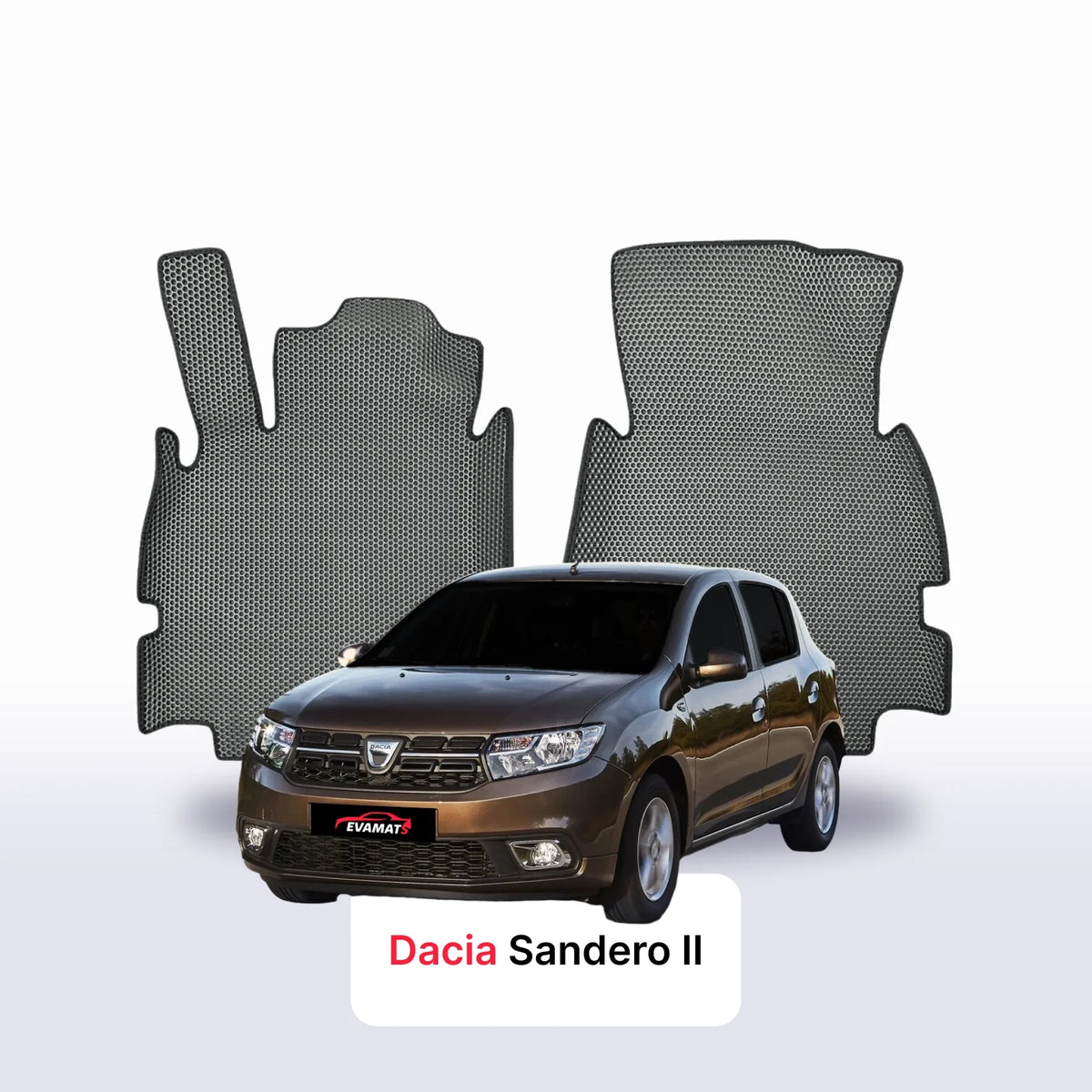 Alfombrillas 3D EVA para Dacia Sandero 2 gen 2012-2020 años HATCHBACK 5 PUERTAS