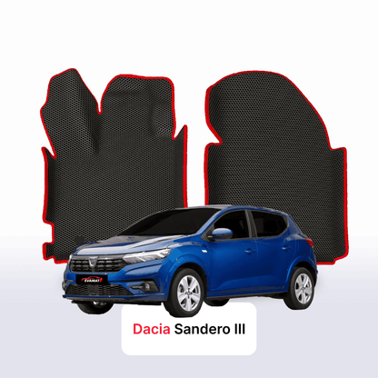 Alfombrillas 3D EVA para Dacia Sandero 3 gen 2020-2028 años HATCHBACK 5 PUERTAS