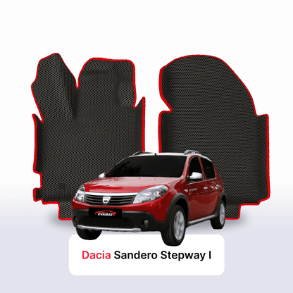 Alfombrillas 3D EVA para Dacia Sandero Stepway 1 gen 2007-2012 años HATCHBACK 5 PUERTAS