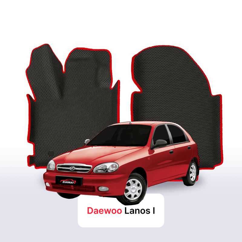 Alfombrillas 3D EVA para Daewoo Lanos 1 gen 1997-2020 años HATCHBACK 5 PUERTAS