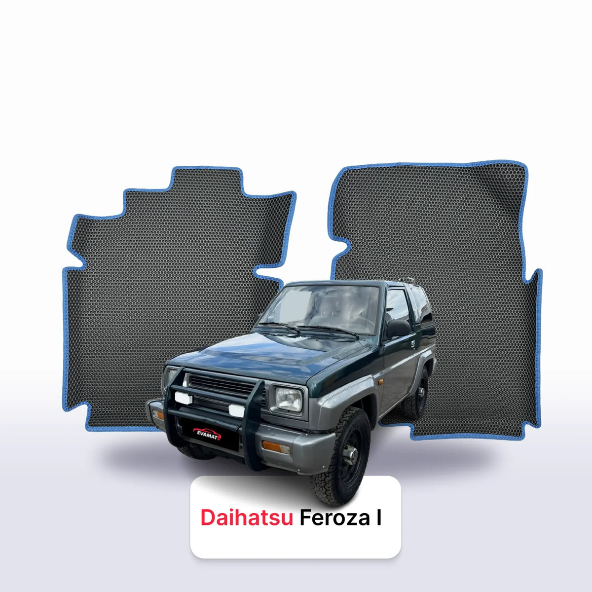 Alfombrillas 3D EVA para Daihatsu Feroza 1 gen 1989-1998 años SUV
