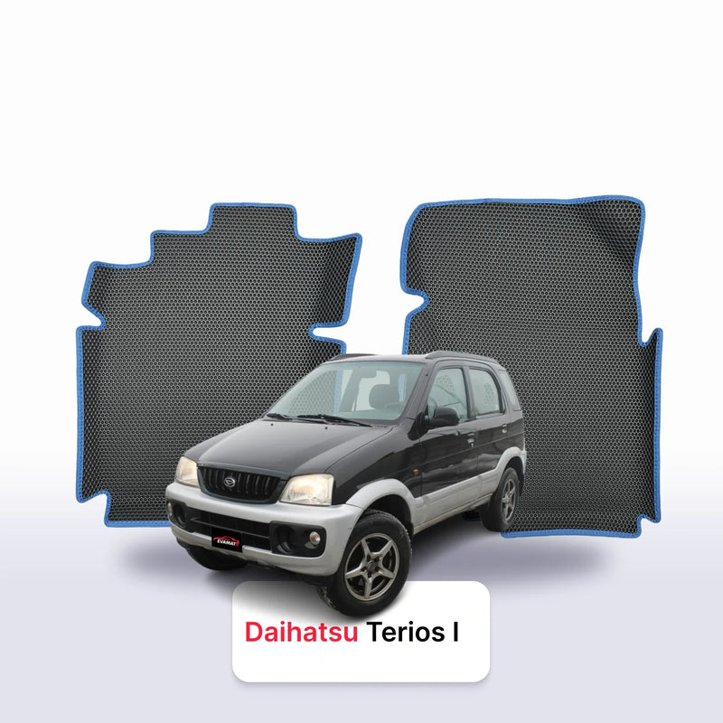 Alfombrillas 3D EVA para Daihatsu Terios restyling 1 gen 2000-2005 años SUV