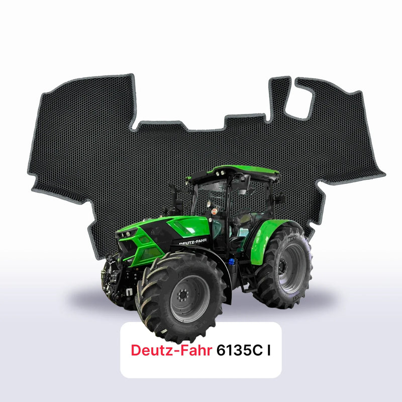 Alfombrillas 3D EVA para Deutz-Fahr 6135C 1 gen 2014-2026 años TRACTOR