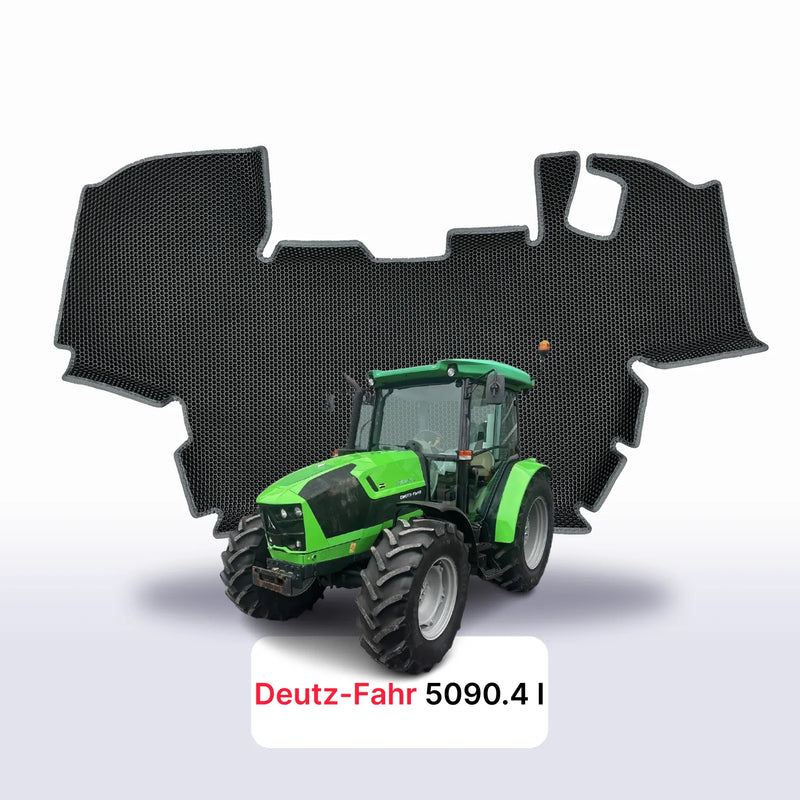 Alfombrillas 3D EVA para Deutz-Fahr 5090.4 1 gen 2015-2027 años TRACTOR