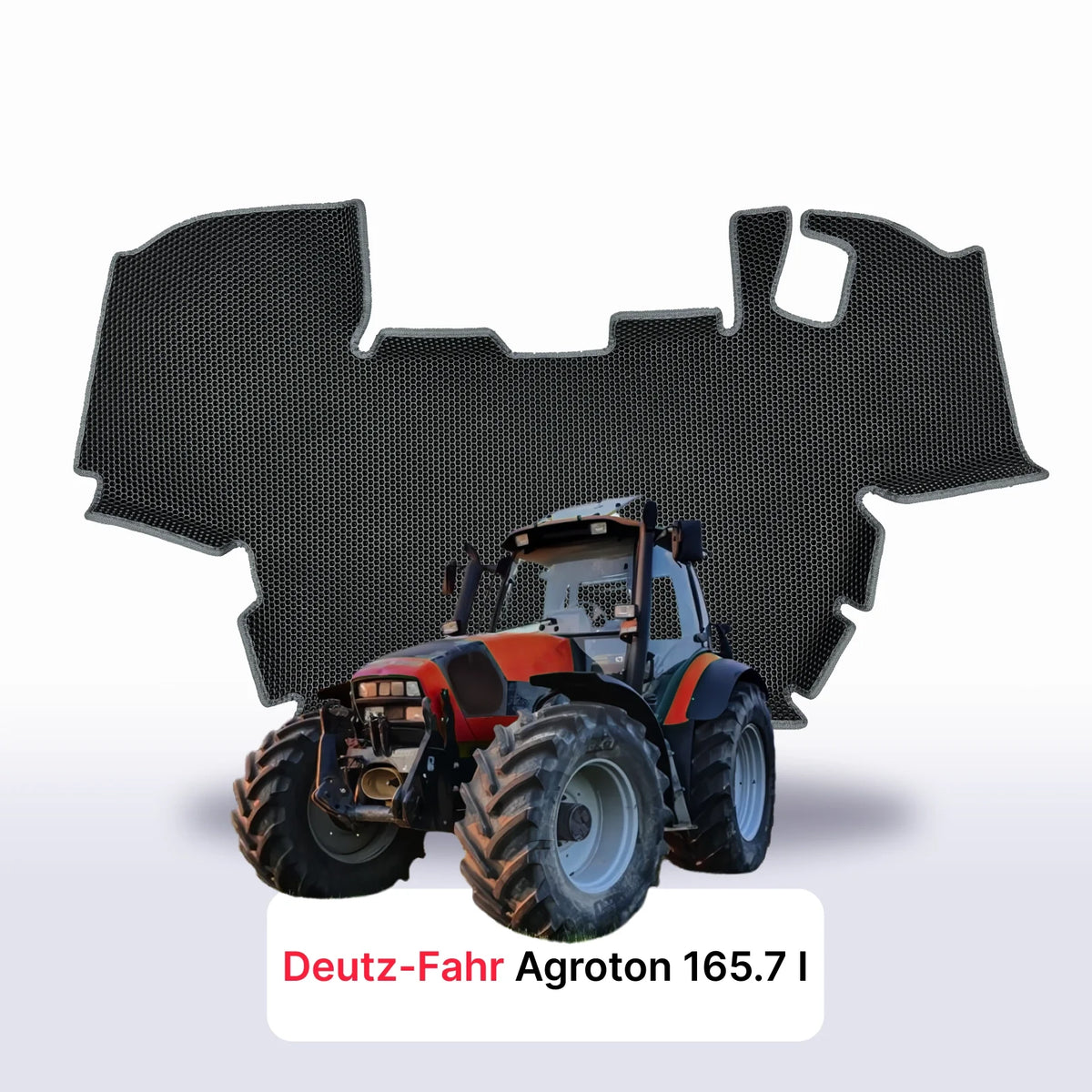 Alfombrillas 3D EVA para Deutz-Fahr Agrotron 165.7 1 gen 2004-2007 años TRACTOR