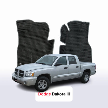 Alfombrillas 3D EVA para Dodge Dakota 3 gen 2004-2011 años PICK-UP CABINA DOBLE