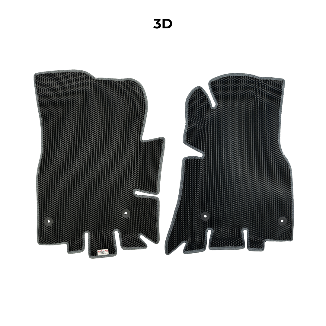Alfombrillas 3D EVA para Dodge Dakota 3 gen 2004-2011 años PICK-UP CABINA DOBLE
