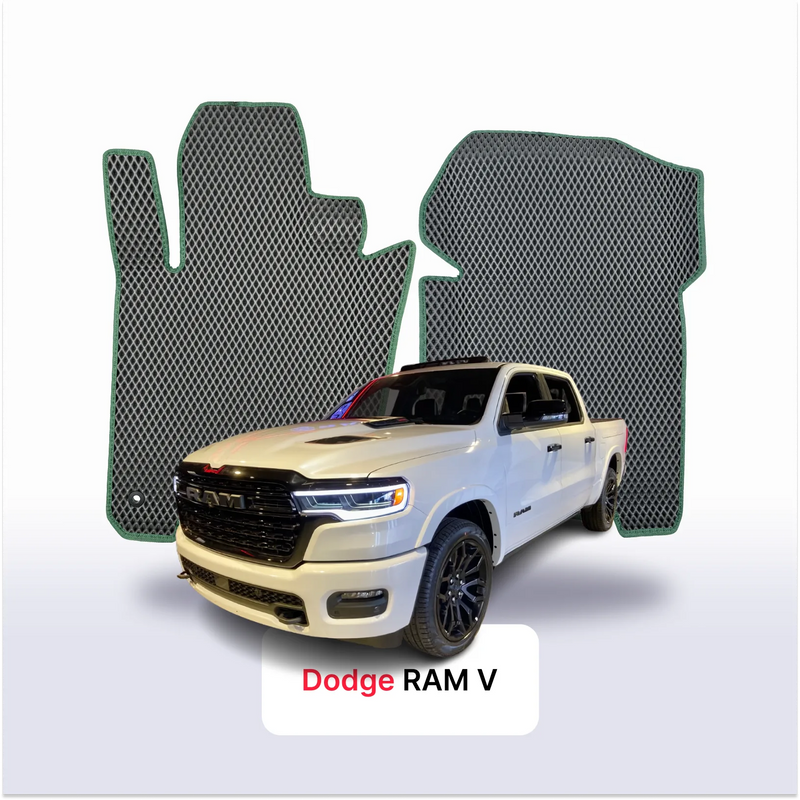 Alfombrillas 3D EVA para Dodge RAM restyling 5 gen 2024-2028 años PICK-UP CABINA DOBLE