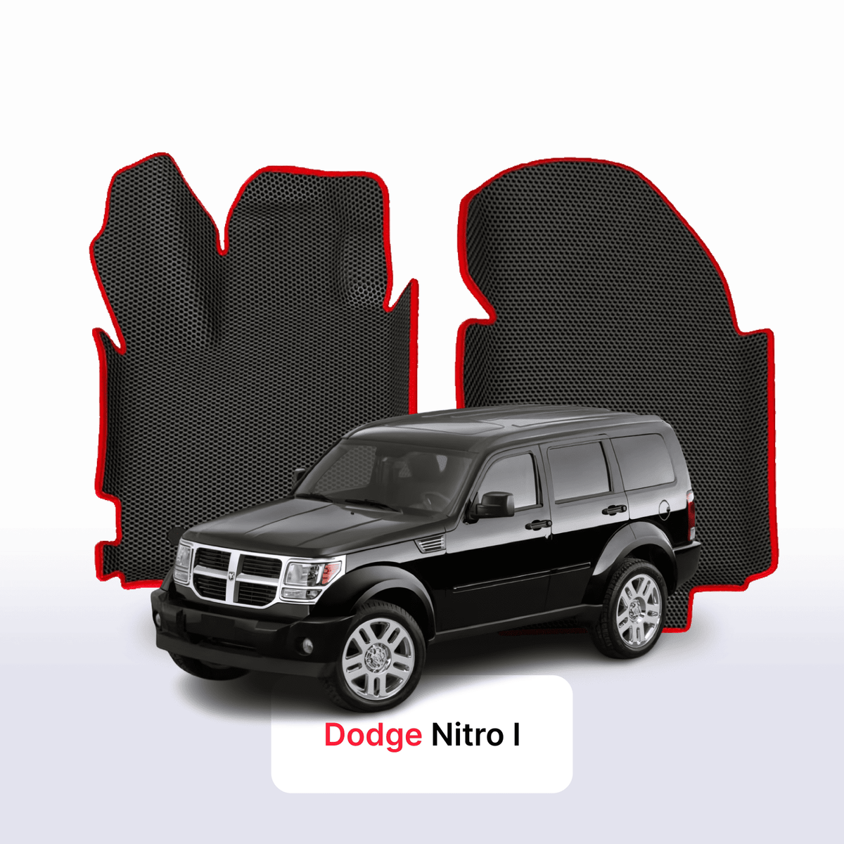 Alfombrillas 3D EVA para Dodge Nitro 1 gen 2006-2011 años SUV