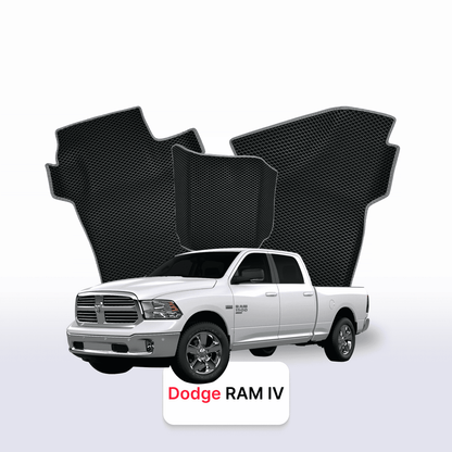 Alfombrillas 3D EVA para Dodge RAM(DSDJ) 4 gen 2008-2019 años PICK-UP CABINA DOBLE