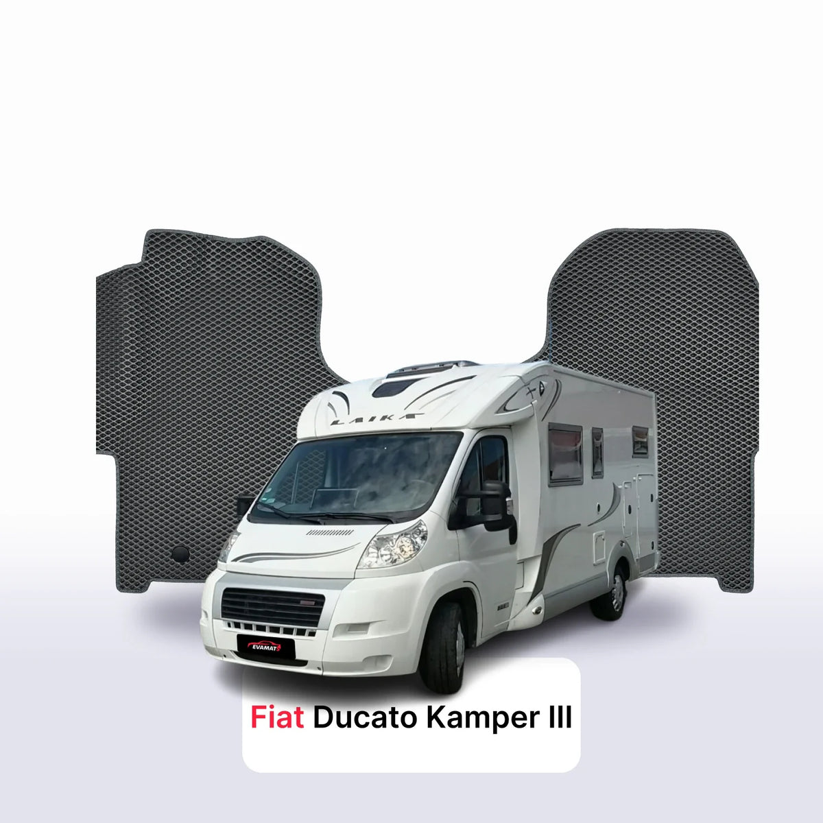 Alfombrillas 3D EVA para FIAT Ducato Camper 3 gen 2006-2026 años AUTOCARAVANA