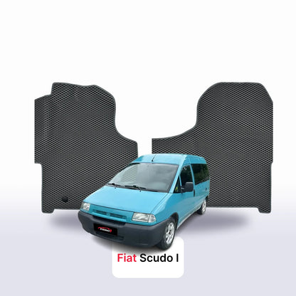 Alfombrillas 3D EVA para FIAT Scudo 1 gen 1996-2006 años FURGONETA