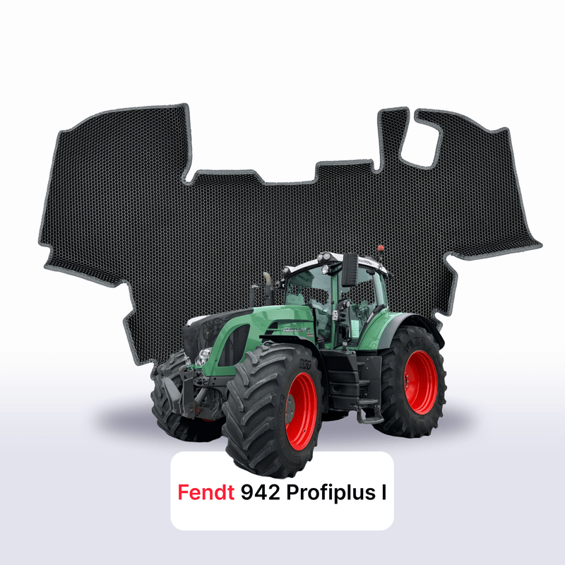 Alfombrillas 3D EVA para Fendt 942 Profi Plus 2019-2028 años TRACTOR