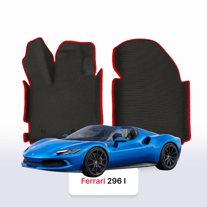 Alfombrillas 3D EVA para Ferrari 296 1 gen 2021-2028 años ROADSTER HÍBRIDO