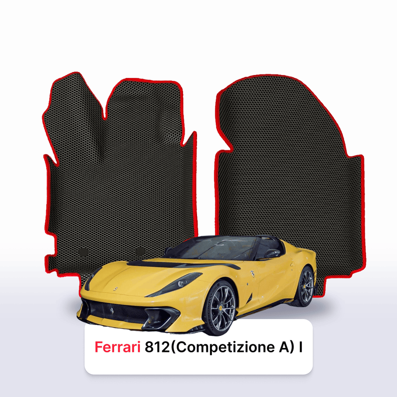 Alfombrillas 3D EVA para Ferrari 812 (Competizione A) 1 gen 2017-2024 años ROADSTER