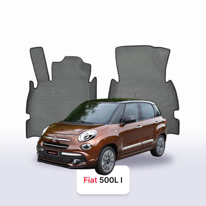 Alfombrillas 3D EVA para Fiat 500L 1 gen 2012-2022 años MONOVOLUMEN