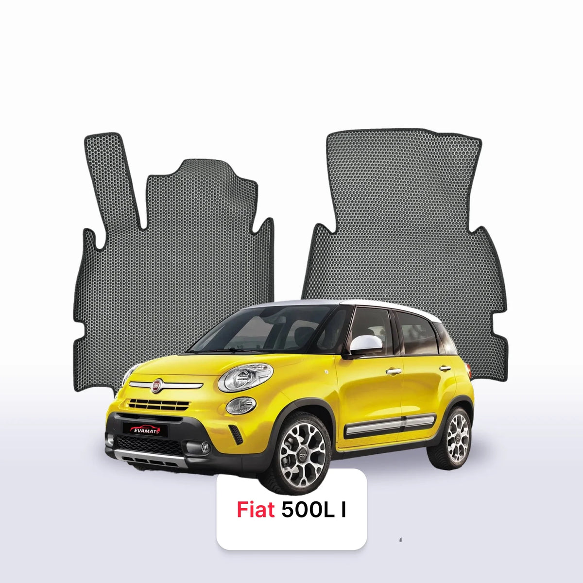 Alfombrillas 3D EVA para Fiat 500L(Trekking) 1 gen 2012-2017 años MONOVOLUMEN
