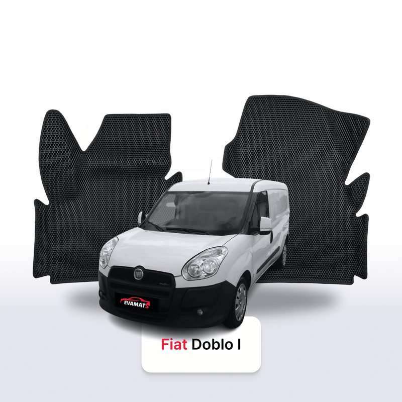 Alfombrillas 3D EVA para Fiat Doblo 1 gen 2000-2010 años FURGONETA