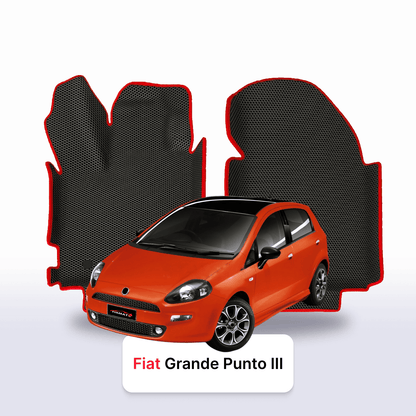 Alfombrillas 3D EVA para Fiat Grande Punto 3 gen 2005-2012 años HATCHBACK 5 PUERTAS