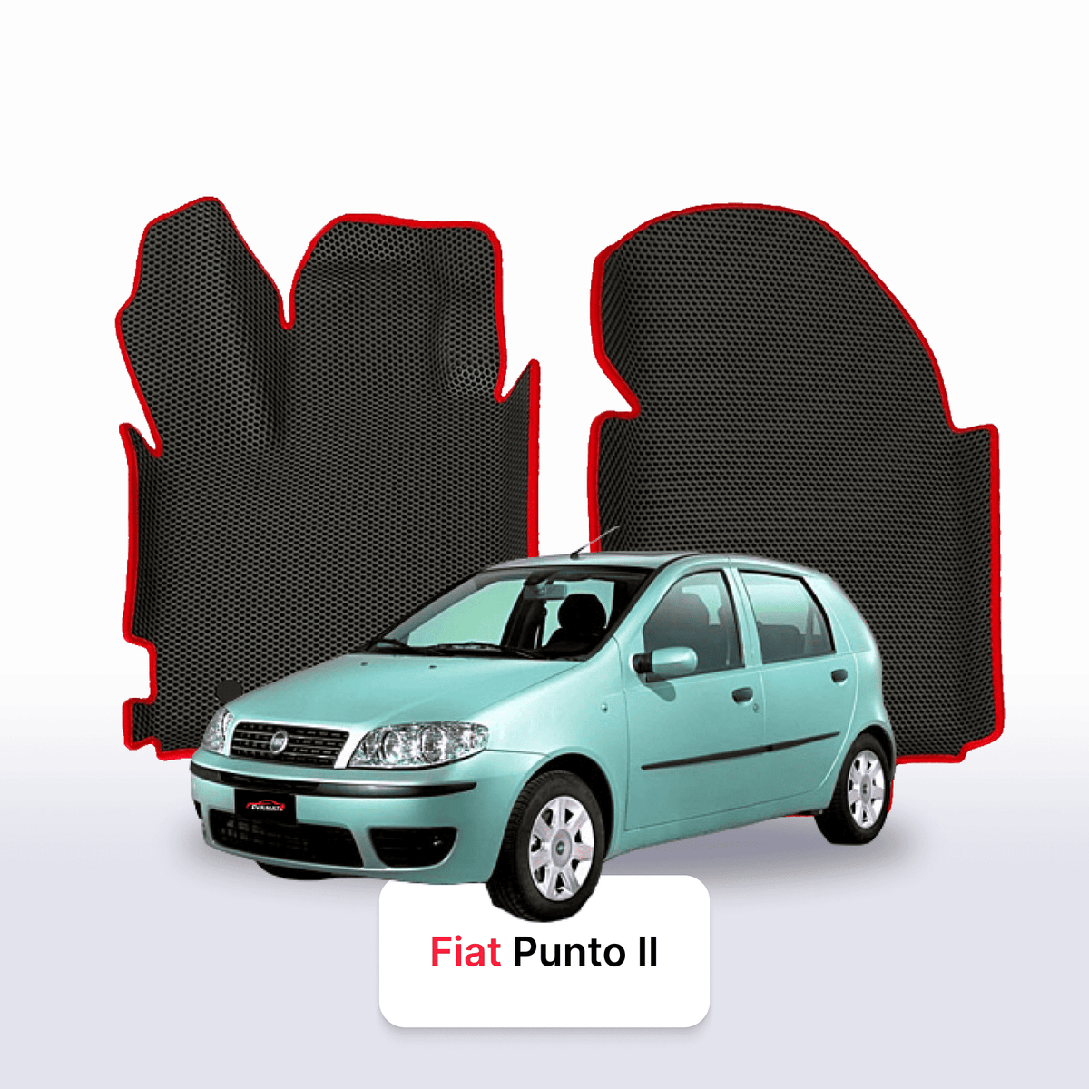 Alfombrillas 3D EVA para Fiat Punto 2 gen 1999-2011 años HATCHBACK 5 PUERTAS