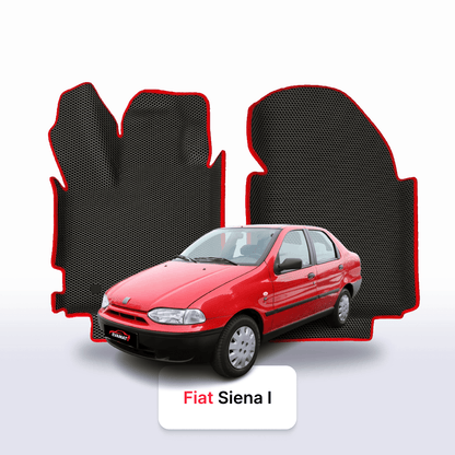 Alfombrillas 3D EVA para Fiat Siena 1 gen 1996-2017 años SEDÁN