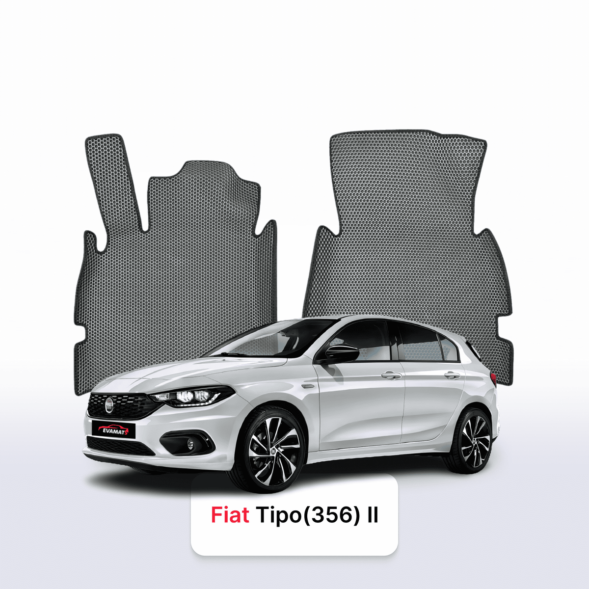Alfombrillas 3D EVA para Fiat Tipo(356) 2 gen 2015-2026 años HATCHBACK 5 PUERTAS