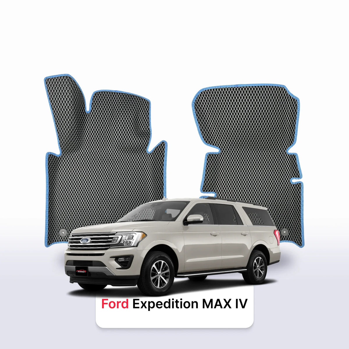 Alfombrillas 3D EVA para Ford Expedition MAX 4 gen 2017-2024 años SUV