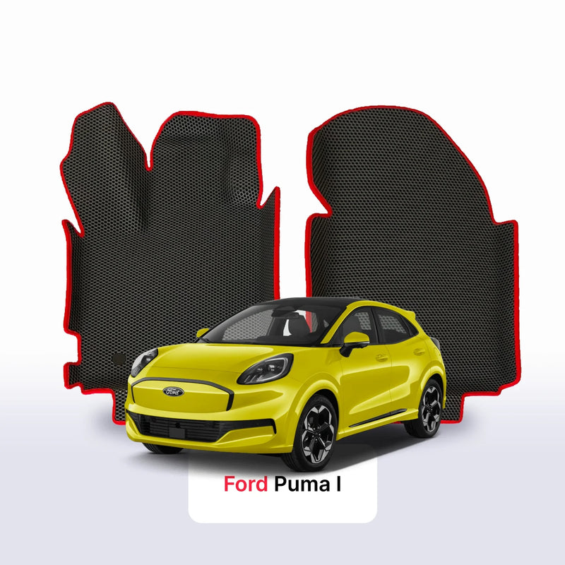 Alfombrillas 3D EVA para Ford Puma 1 gen 2019-2028 años SUV ELÉCTRICO
