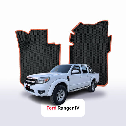 Alfombrillas 3D EVA para Ford Ranger 4 gen 2006-2011 años PICK-UP CABINA DOBLE