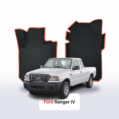 Alfombrillas 3D EVA para Ford Ranger 4 gen 2006-2011 años PICK-UP CABINA EXTENDIDA
