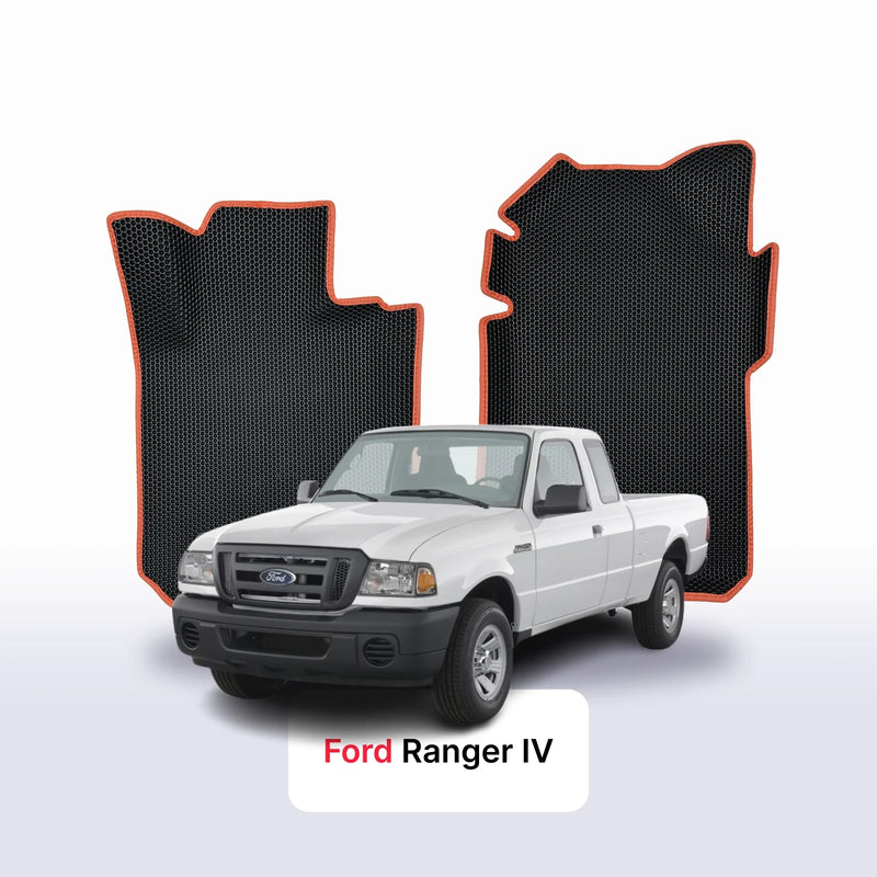 Alfombrillas 3D EVA para Ford Ranger 4 gen 2006-2011 años PICK-UP CABINA EXTENDIDA