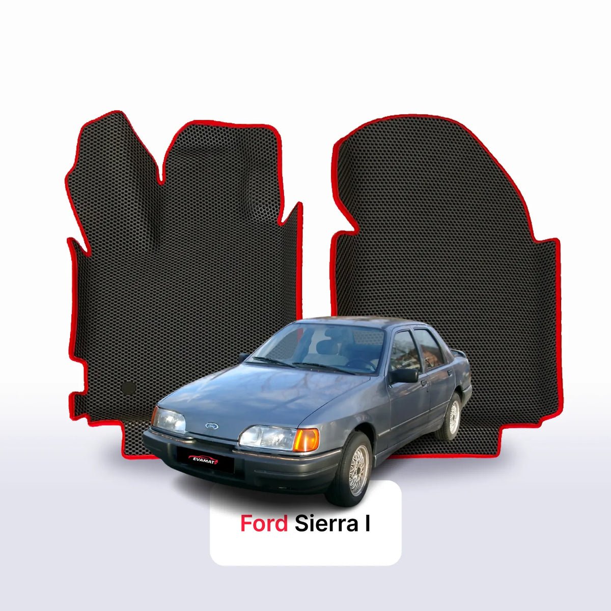 Alfombrillas 3D EVA para Ford Sierra 1 gen 1982-1994 años SEDÁN