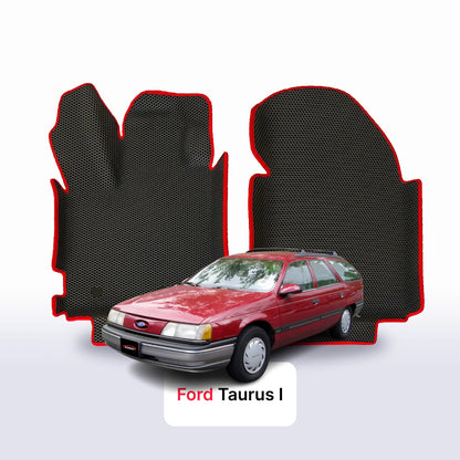 Alfombrillas 3D EVA para Ford Taurus 1 gen 1985-1991 años FAMILIAR
